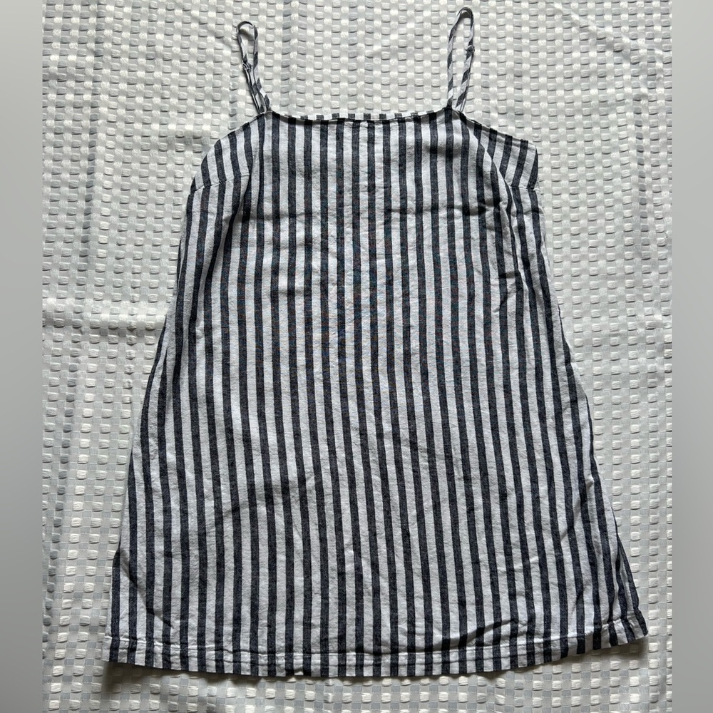 a new day Black and White Striped Dress